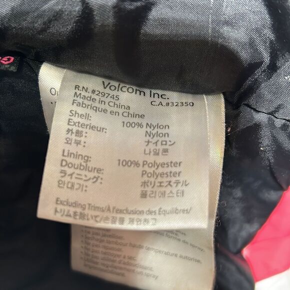 Volcom Bauhaus Insulated Women's Jacket Medium Snowboard Ski Winter Hooded - Picture 8 of 10